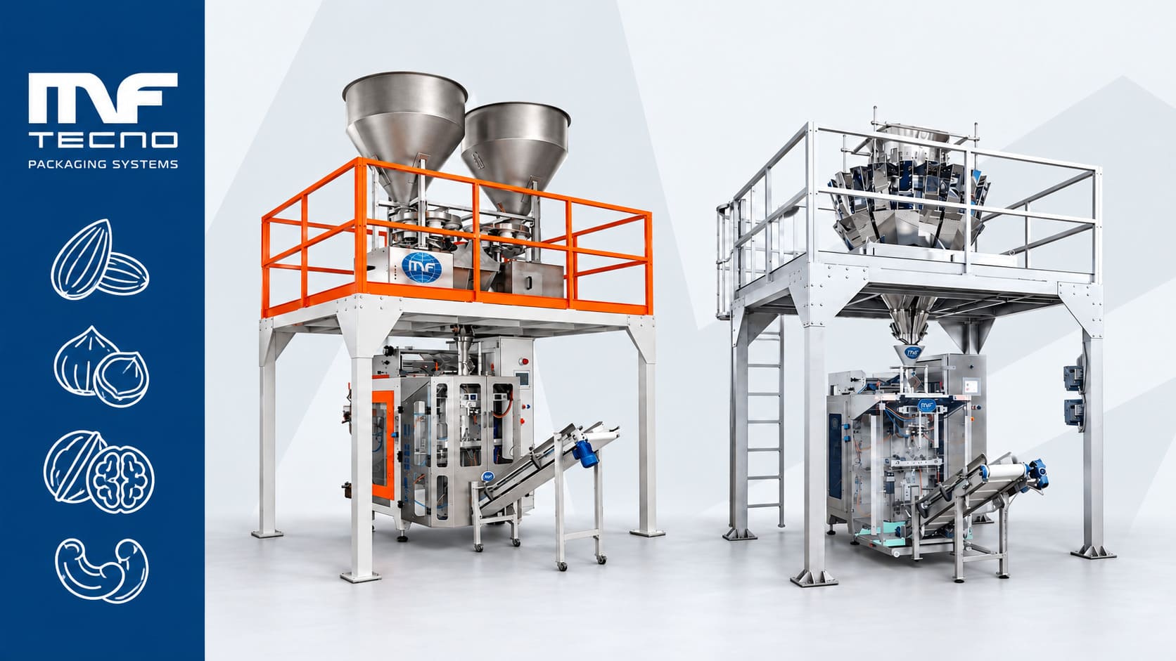 Confezionamento Frutta Secca e Snack: Massimizzare l'efficienza con le Soluzioni MF TECNO 1