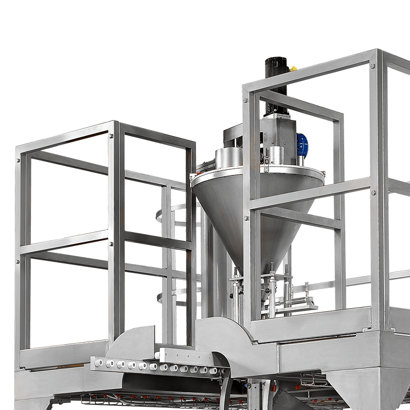 Vertical screw volumetric dosing machine 2