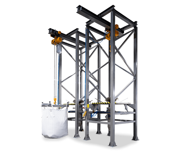 Big Bag Unload System with Hoist 2