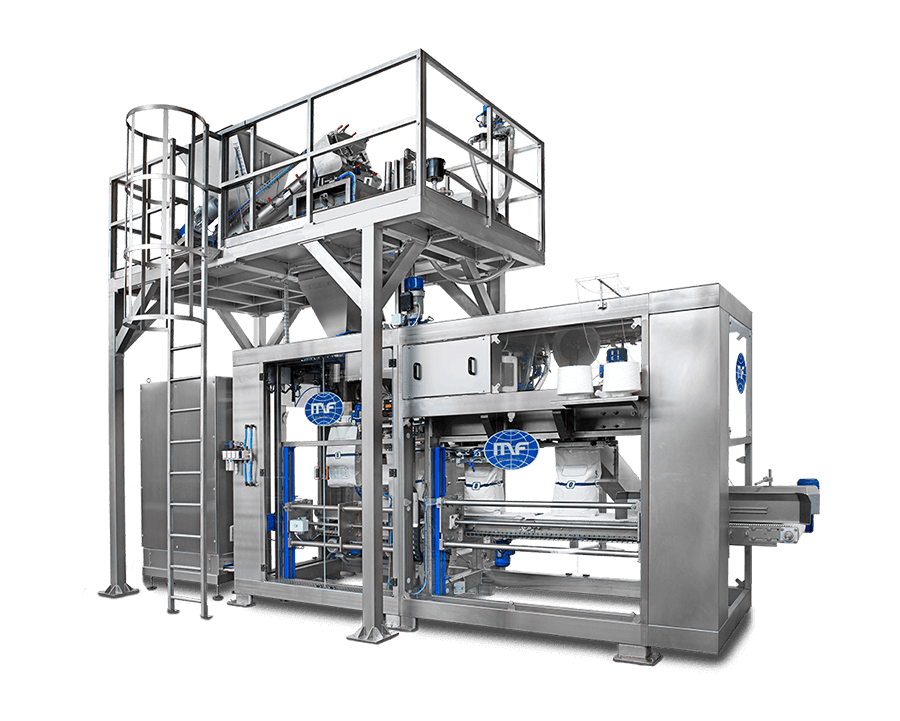 Insaccatrice automatica per sacchi a bocca aperta 1