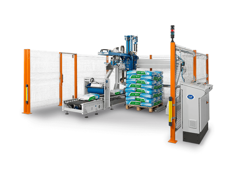 Robot pallettizzatore automatico - soluzioni MF Tecno 1