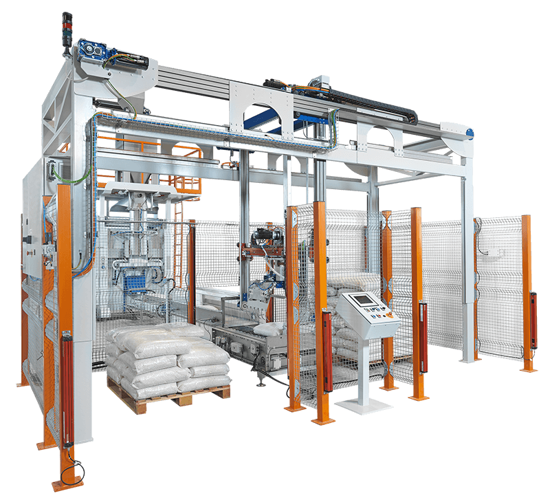 Cartesian palletizer – MF TECNO solutions 1